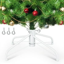 Dserhfy Metal Christmas Tree Stand, Fits 0.75-1.25inch Pole