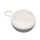thumbnail image 4 of Cepillo de baño para mascotas, masaje de cerdas suaves, exfoliante de silicona, cepillo de ducha para el cuidado de perros y gatos con dispensador de champú, cepillo fino gris, 4 of 5