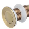 thumbnail image 2 of Brass Sink Drain Without Overflow, Kitchen Bathroom Drain Accessory, No Hole, 2 of 4