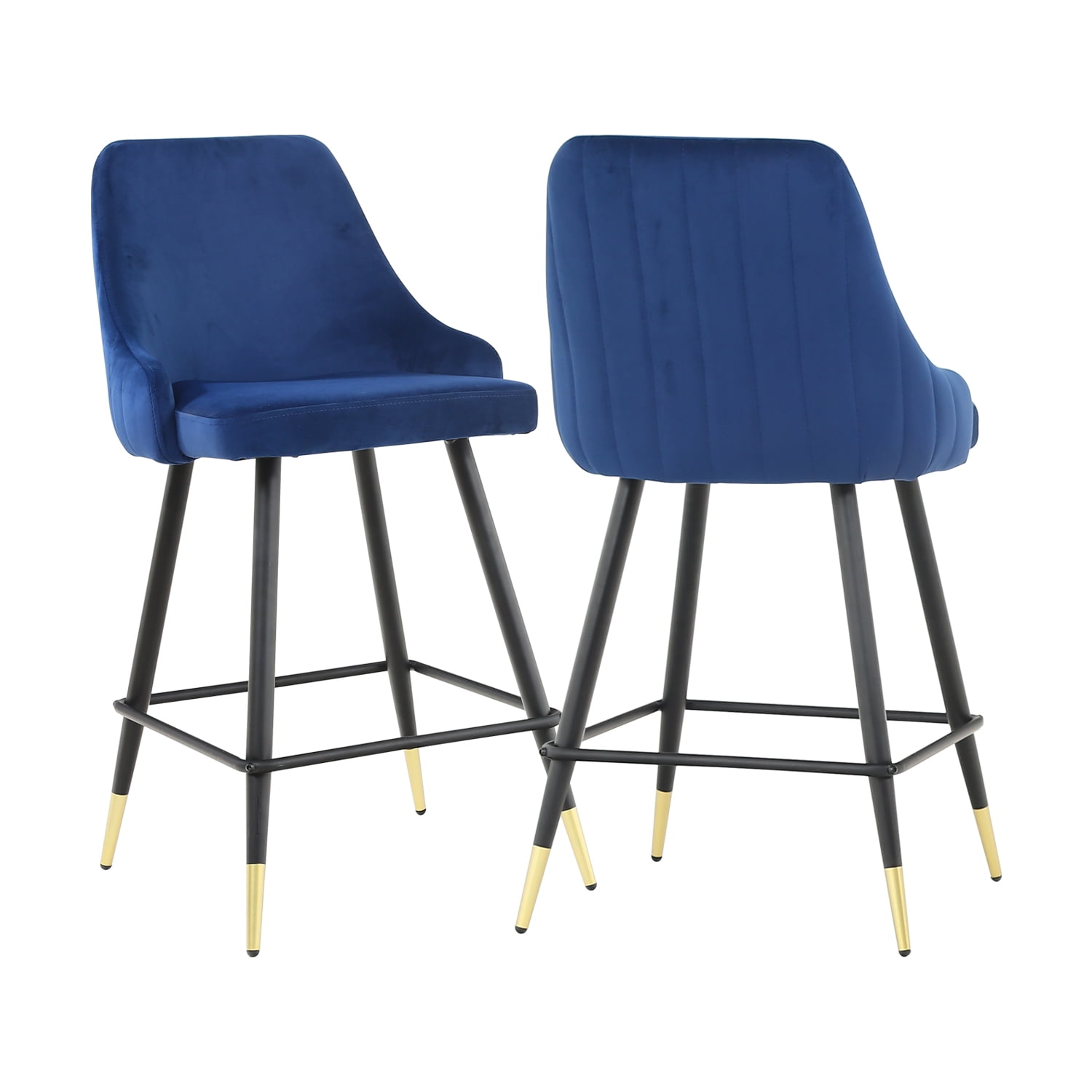 25.5 inch Bar Stools Set of 2,Counter Height Bar Chairs Stools for