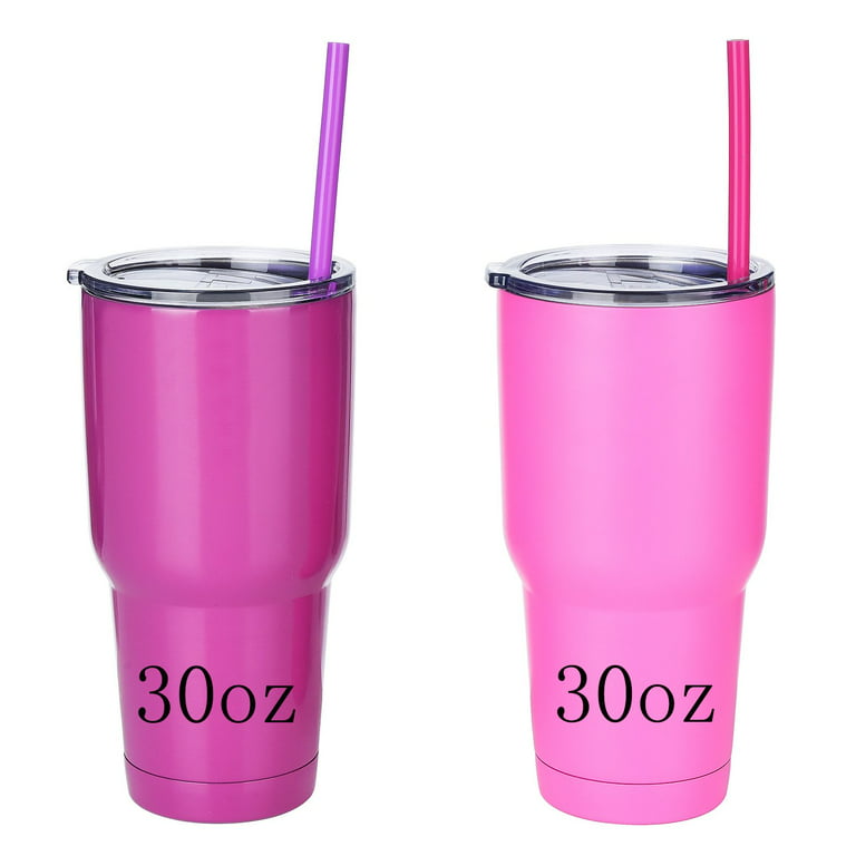 Tegion 12 Inch Extra Long Reusable Silicone Straight Straws for Extra Tall  Tumbler 40 OZ Hydro Flask 32 OZ Blender Bottle Nutribullet Nutri Ninja Cups  solid color