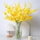 thumbnail image 2 of Nvzi 12 flores artificiales de tacto real para decoración del hogar, oficina, boda, arreglo floral (morado, 99 cm de largo), 2 of 5