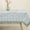 Green, variant on TAGAAI Handblock Print Cotton Tablecloth – 60x60 Square Table Cover Seats 4 – Indian Block Printed Floral Dining Table Linen – Boho Washable Cloth for Kitchen, Party, Outdoor (Light Green)