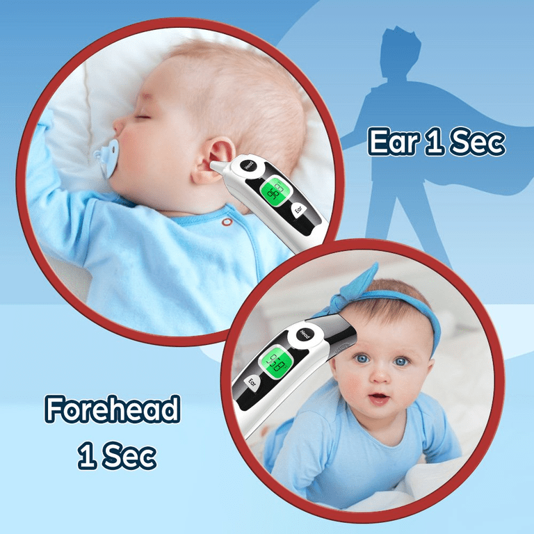 Ankovo Infrared Digital Thermometer, Ear & Forehead photo 2