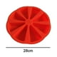thumbnail image 4 of Baking Molds Triangle 8 Cavity Silicone Cake Mold Soap Mould-red, 4 of 5