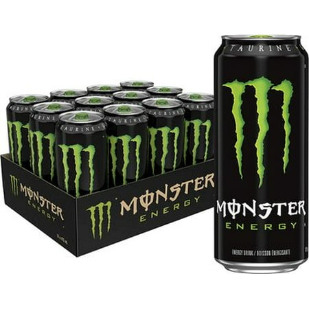 Monster Energy Drink, 473mL cans, Pack of 12 - Walmart.ca