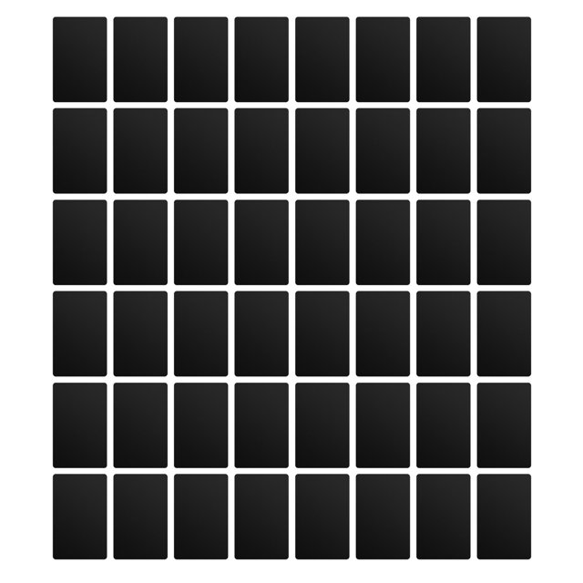 PTOOTP 200Ud Tarjetas De Negro Para Calibración Láser Con Superficie Reflectante Estable