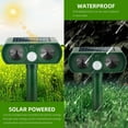 thumbnail image 3 of 4-Pack Solar Animal Repeller – Ultrasonic Pest Control for Cats, Dogs, Raccoons, Squirrels & Rats | Motion-Activated, Waterproof, Humane Outdoor Deterrent for Garden, Yard & Farm, 3 of 6