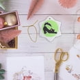 thumbnail image 6 of 3drose, Kawaii Cats - Cute Black Kitty Stretching, 3 inch Snowflake Porcelain Ornament, 6 of 7