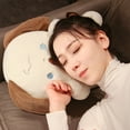 thumbnail image 2 of Animal Plush Pillow Lovely Shouting Kitten Bunny Puppy Plushies Soft Ornament Sofa Cushion Stuffed Animal Doll Toy Sleep Companion Pillow Birthday Gift-M,4, 2 of 8