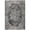 Black, variant on Alora Decor Swagger 3'3" x 5'3" Distress Gray/Black Power-Loomed Area Rug