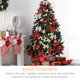 thumbnail image 4 of GOOHOCHY 6 Lazos de Navidad con Brillantina para Árbol de Navidad, Corona de Navidad, Decoración para Fiestas Navideñas, 4 of 7