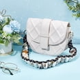 thumbnail image 3 of 1Pc Bead Purse Strap 24.4-25.6" Acrylic Purse Strap Marble Pattern Handbag Chain Short Shoulder Bag Strap Replacement with Alloy Spring Ring for Purse Handbags DIY Crafts, 3 of 7