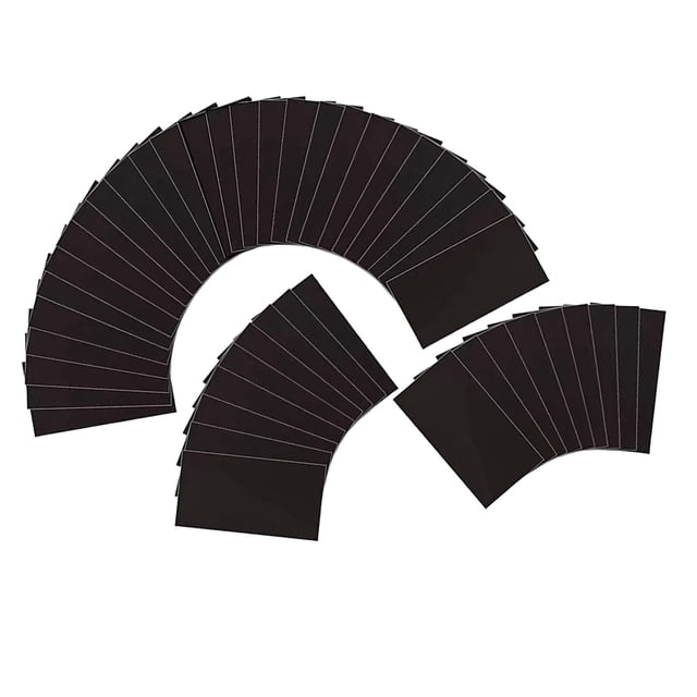 45 Uds. de tiras antideslustre, pestañas reutilizables, protección para almacenamiento Holloware