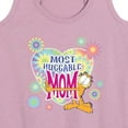 thumbnail image 3 of Garfield - Mother's Day - Most Huggable Mom - Women's Racerback Tank Top, 3 of 5