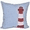 Red, variant on Simply Daisy 16" x 16" Light House Geometric Print Pillow