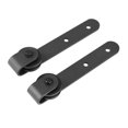 thumbnail image 4 of 3X Cabinet Sliding Barn Door Hardware Kit Super Mini Sliding Door Hardware Hardware Kit Top Mount Hanger Track Closet, 4 of 7