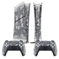 thumbnail image 2 of White Motherboard Console Skin Bundle for PS5 Pro Slim Disc & Digital / PS4 – Full Wrap + Dual Controller Flair, 2 of 5