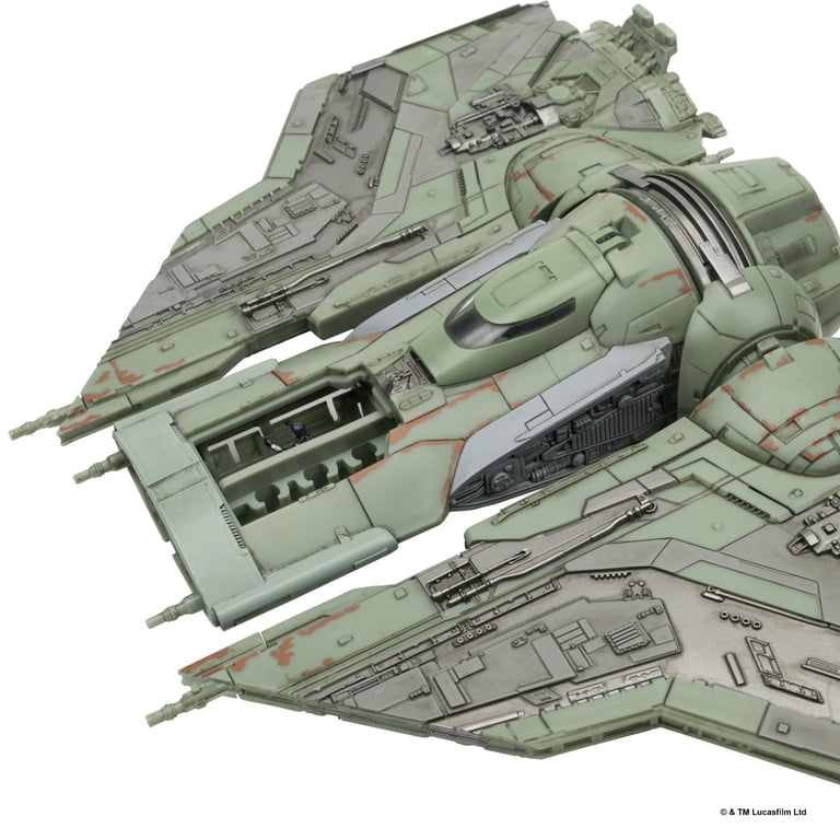 Star Wars, Micro Galaxy Squadron The Hex, 9-Inch Vehicle, Plastic
