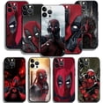 thumbnail image 2 of Funda de teléfono de silicona de Marvel Deadpool para Apple iPhone 15, 11, 14, 13, 12 Pro Max, 13, 12 Mini, XS Max, XR, X, 7, 8 Plus, 2 of 5