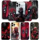 thumbnail image 2 of Funda de teléfono de silicona de Marvel Deadpool para Apple iPhone 15, 11, 14, 13, 12 Pro Max, 13, 12 Mini, XS Max, XR, X, 7, 8 Plus, 2 of 5