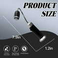 thumbnail image 5 of HIBIBUD Portable Magnetic Light,Flexible Gooseneck for Workshop,Camping,Car Emergency,Black, 5 of 7