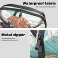 thumbnail image 4 of Yak Digital Bag Oxford Cloth Waterproof Travel Organizer Charger Pouch Cell Phone Charger Station Computer Cord Organizer 5.9x9.44x3.14 in, 4 of 6