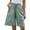 Mint Green, variant on Lindreshi Shorts for Women Plus Size Fashion Women's Summer Casual Drawstring Lacing Pocket Solid Color Shorts
