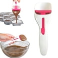thumbnail image 1 of Cupcake Batter Dispenser Easy To Use Baking For Cupcakes Cookie Dough & Pancakes Baking Gadgets Appliances For Kitchen, 1 of 8