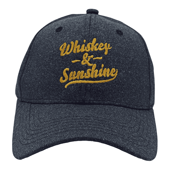 Whiskey and Sunshine Hat Funny Summer Party Drinking Cap