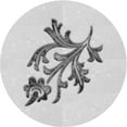 thumbnail image 1 of Ahgly Company Machine Washable Indoor Square Transitional Platinum Gray Area Rugs, 3' Square, 1 of 7