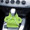 thumbnail image 2 of Cubierta de perilla de palanca de cambios automática, Mini Sudadera con capucha para palanca de cambios, decoración, perilla de engranaje Verde, 2 of 5