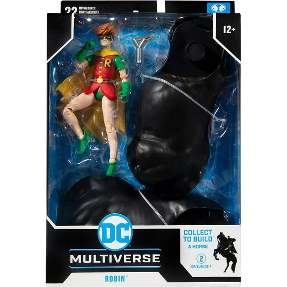 DC Multiverse The Dark Knight Returns 7 Inch Action Figure BAF Batman Horse - Robin