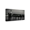 thumbnail image 2 of Trademark Fine Art 'Big Ben Black And White' Canvas Art by Giuseppe Torre, 2 of 3