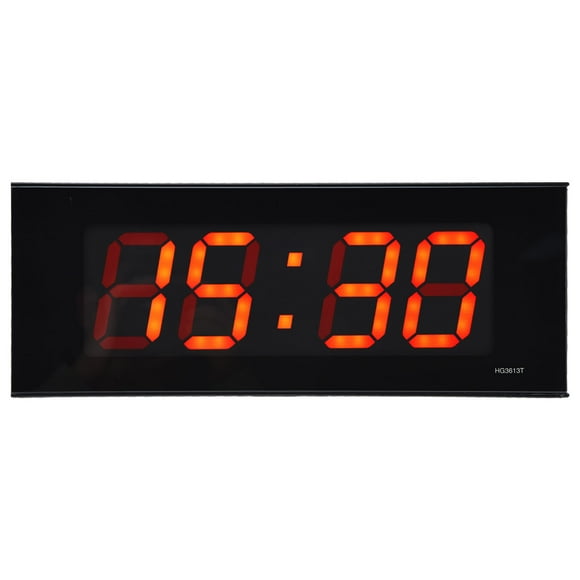Digital Wall Clock,Digital Wall Clock Silent Home Hanging Clock Electronic Wall Clock Precision Engineered