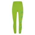 thumbnail image 5 of lcziwo St Patrick Day Leggings for Women Irish Green Shamrock Print Leggings Casual High Waist Butt Lifting Yoga Pants Holiday Tights Green M, on Sale Clearance 2025, 5 of 6