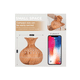 thumbnail image 3 of Humidificador Difusor Lámpara Colorida Light Wood Grain CAFE, 3 of 5