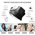 thumbnail image 5 of Disketp Yin And Yang Slouchy Beanie Hip-Hop Soft Lightweight Running Beanie Adult Hats Chemo Cap for Men Women, 5 of 8