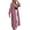 Pink, variant on TOUMENY Women's Hooded Cardigan Sweaters Casual Loose Long Sleeve Knit Coat Fall Winter O Neck Oversized Fashion Cardigan Brown L