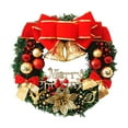 thumbnail image 2 of kladzum Christmas Decoration Wreath Door Hanging Christmas Scene Arrangement Wall Hanging Holiday Party Decor Christmas Wreaths for Front Door, Windows, Fireplace, 2 of 7
