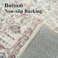 thumbnail image 2 of Hallway Washable Runner Rug - 2'6x12 Kitchen Rugs Entryway Rug Runner Non Slip Indoor Farmhouse Carpet for Living Room Bedroom Bathroom Vintage Floor Decoration Mat (2'6''x12', Maroon), 2 of 6