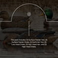 thumbnail image 4 of Avian X Topflight Realistic Floating Rugged Fusion Mallard Decoy, 18 Pack, 4 of 12