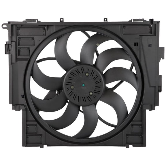 For BMW 528i 2012 2013 2014 2015 2016 Radiator Cooling Fan Assembly - BuyAutoParts