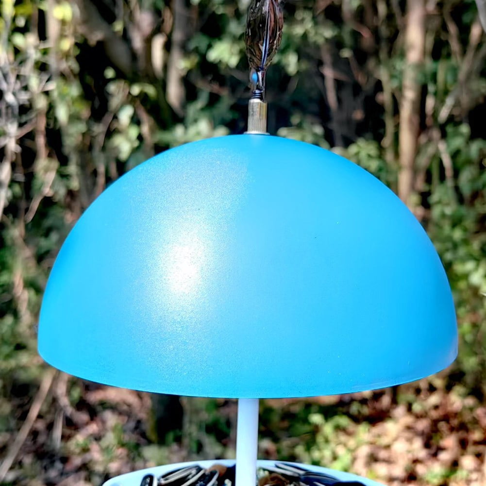 Wuweikeji Attractive Outdoor Mushroom Bird Feeder: Attract Birds to Your Garden