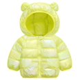 thumbnail image 1 of JANDEL Toddler Down Jacket with Bear Ear Removable Hooded Windproof Snow Winter Coat Outwear, 1 of 5