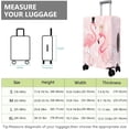thumbnail image 2 of Travel Luggage Cover Suitcase Protector Fits 18-32 Inch Luggage Wheel Covers Patterned Travel Related Items Flower Luggage Protector Elastic Luggage Anti-scratch Suitcase Cover XL, 2 of 5