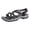 Black, variant on Rokment Womens Orthotic Hiking Climbing Trekking Athletic Sandals with Back Strap Comfortable Elastic Arch Support Walking Workout Non Slip Water Shoes Summer Black Size 9
