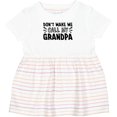 thumbnail image 3 of Inktastic Don't Make Me Call My Grandpa Girls Baby Dress, 3 of 5