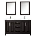 thumbnail image 2 of Wyndham Collection Wcv252560d-Vca-Med Daria 60" Free Standing Double Basin Vanity Set -, 2 of 7