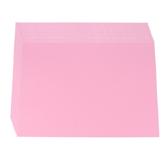 NICEXMAS  100 Pcs A4 Copy Paper DIY Foldable Colorful Stationery Cardboard Model Making Pink